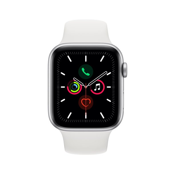 Apple Watch SE GPS 44mm Silver Aluminium Case with Sport Band