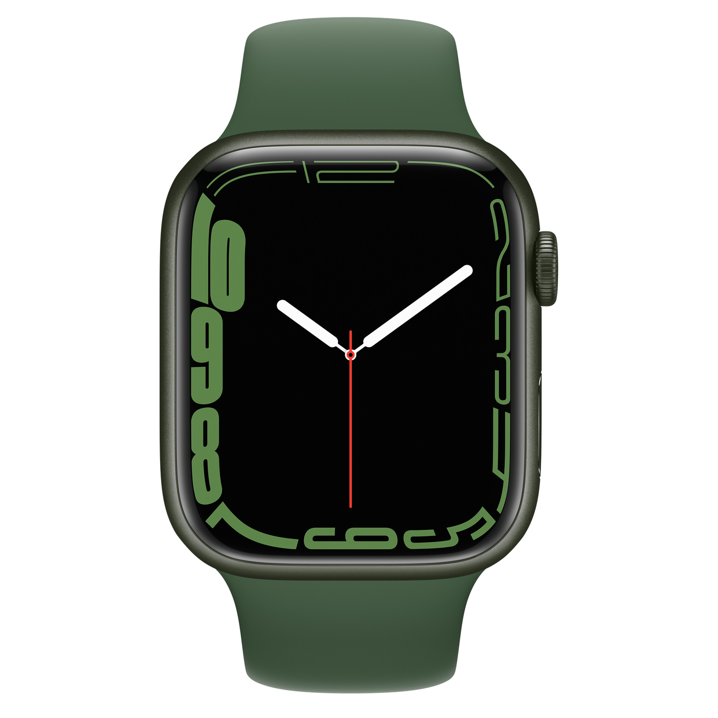 Watch Series 7 GPS 45mm Green Aluminium Case with Sport Band/Умные часы Apple