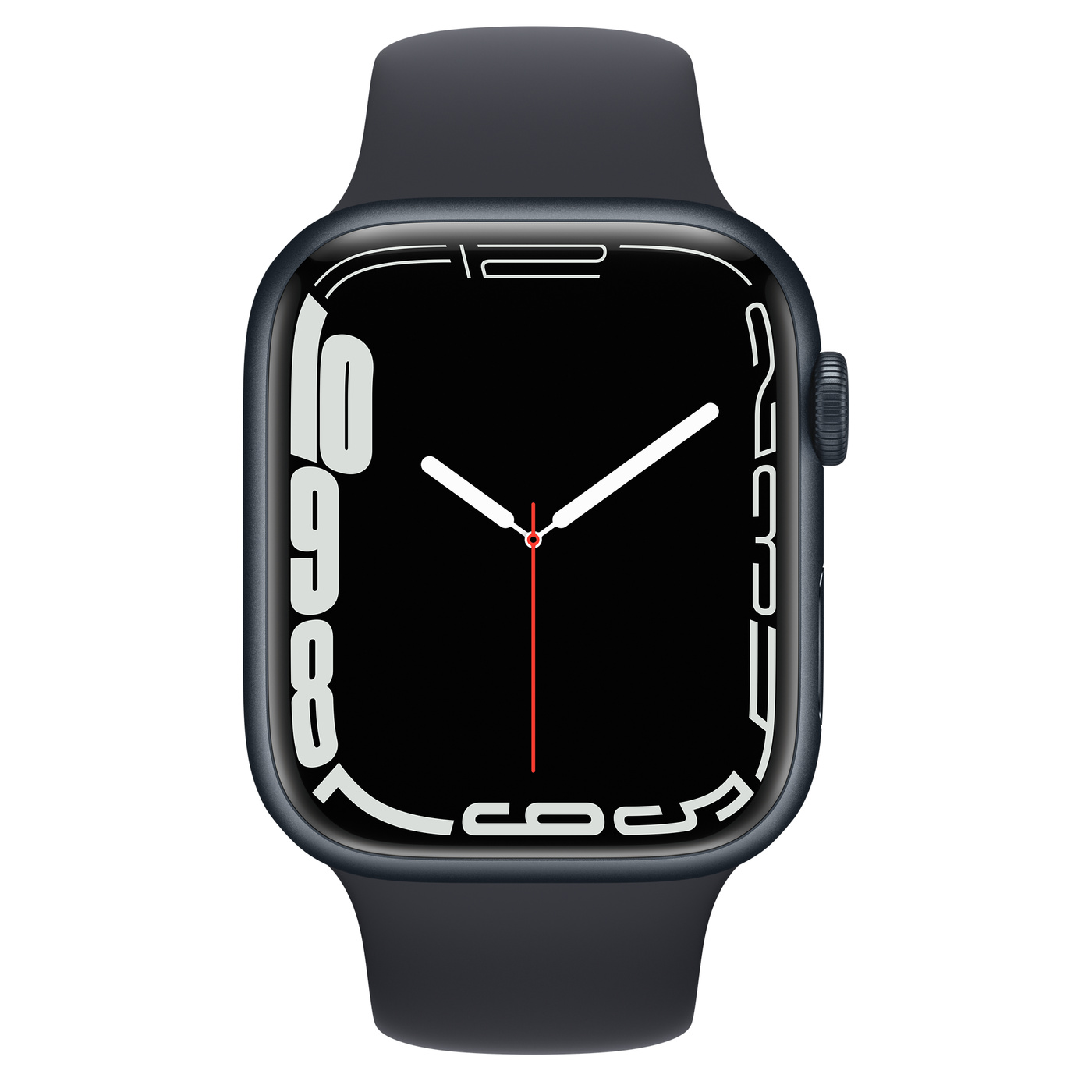 Apple Watch Series 7 GPS 45mm Midnight Aluminium Case with Sport Band