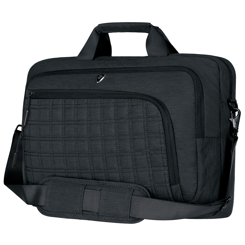 Сумка для ноутбука 2E Laptop Bag 16", CrossSquares, Black (2E-CBN9198BK)