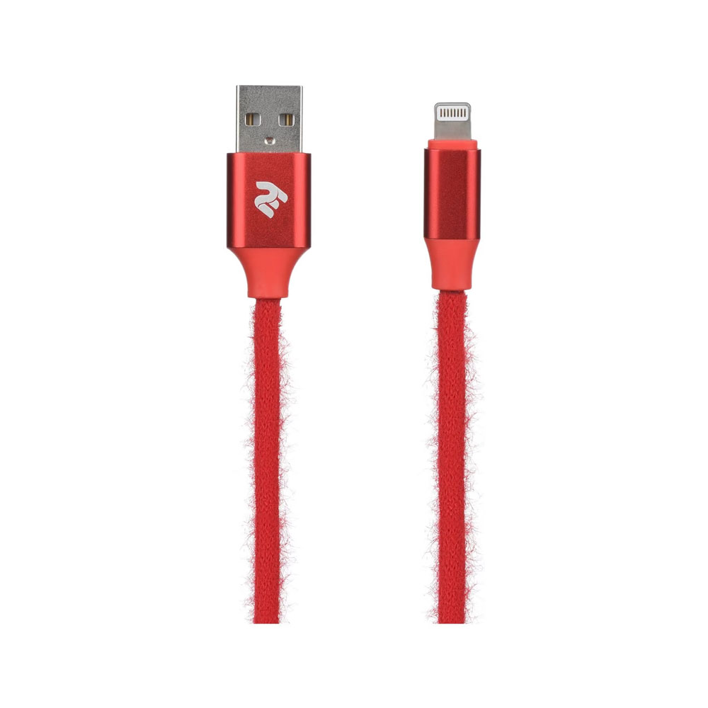 Cable 2E CCLAC-RED USB 2.4 to Lightning Red