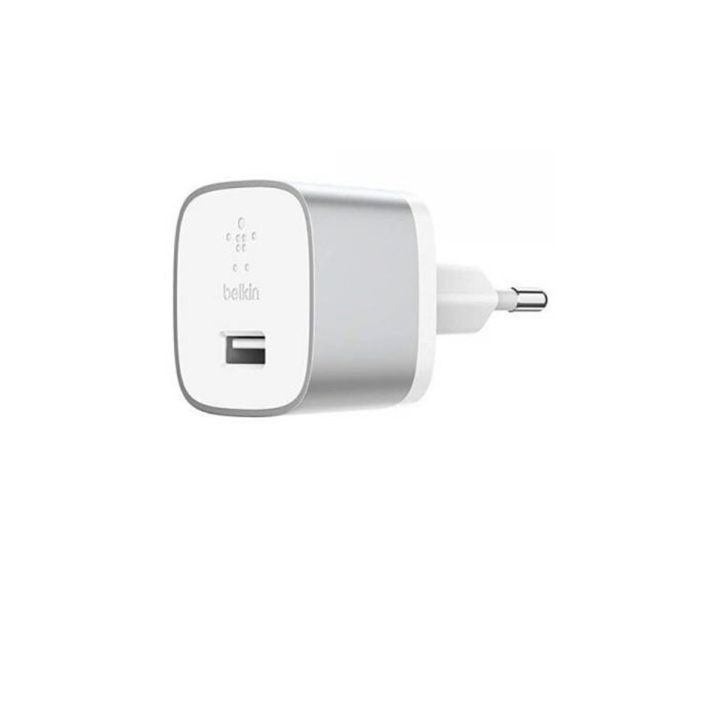 Home Quick Charger (18W) USB 3.0A USB-C 1.2m Silver/Зарядное устройство Belkin