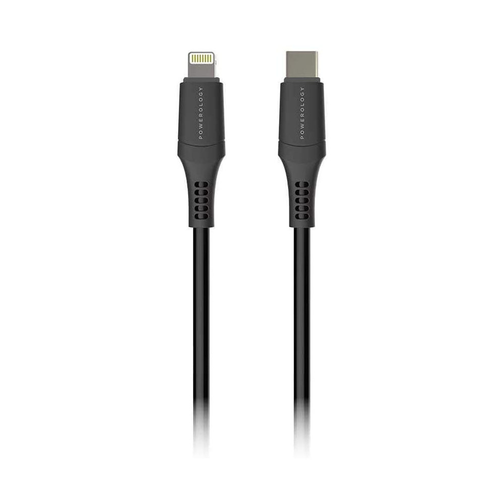 P12CLV2BK Type-C to Lightning 1.2m/Cable Powerology
