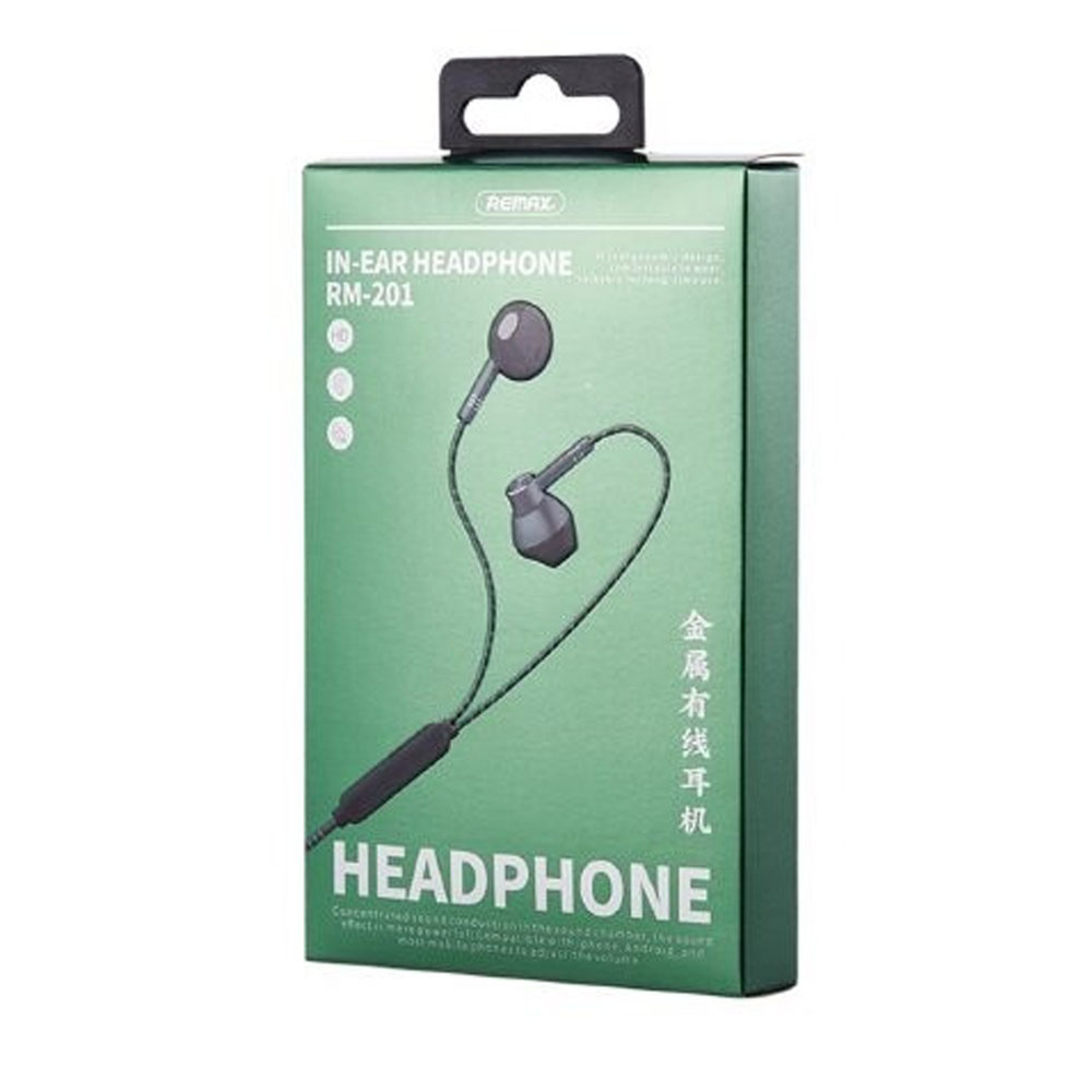 Наушники вкладыши Remax RM-201 In-Ear Headphone Tarnish