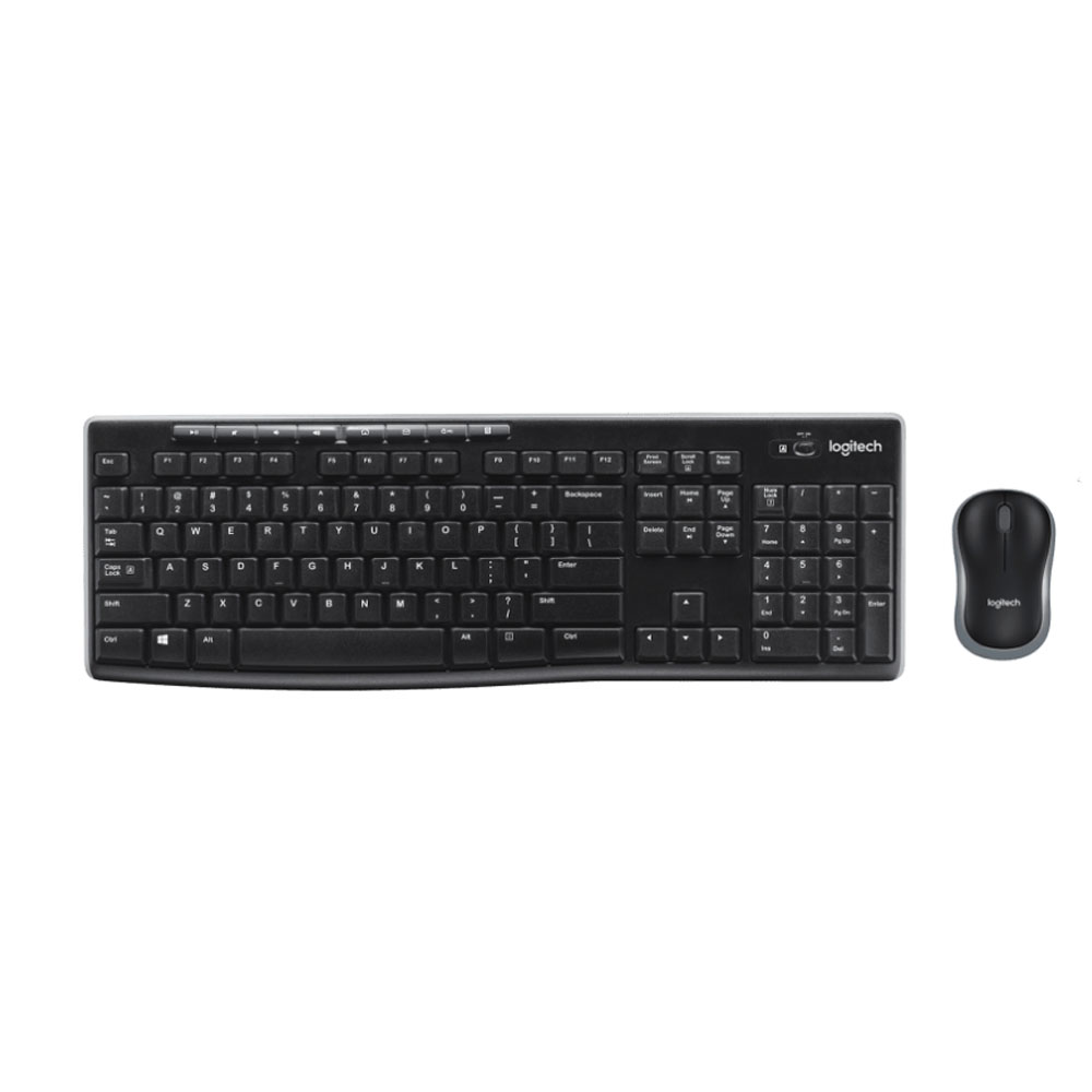 Беспроводные клавиатура и мышь Logitech MK270