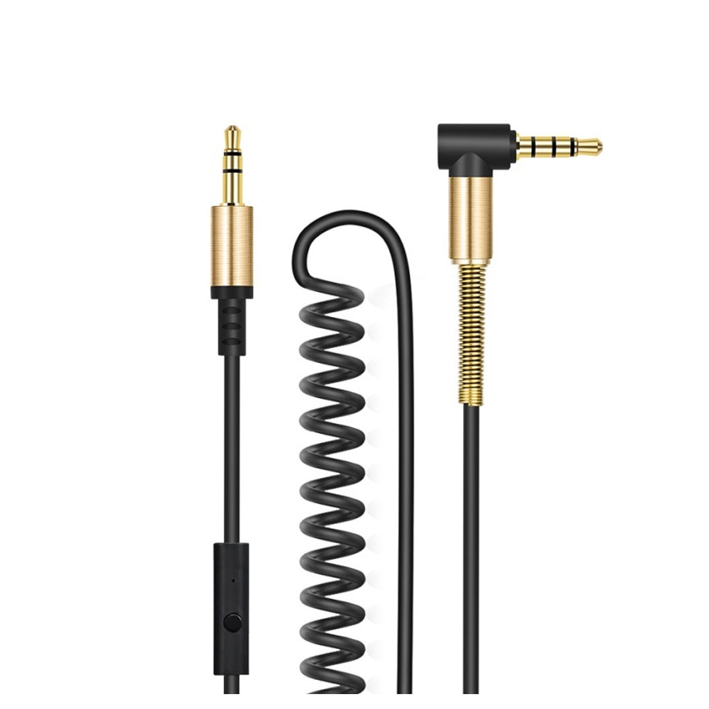 UPA02 AUX with mic black/Cable Hoco