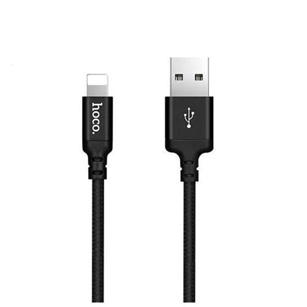 X14 Times Speed Lightning Charging L=1M Black/Cable Hoco