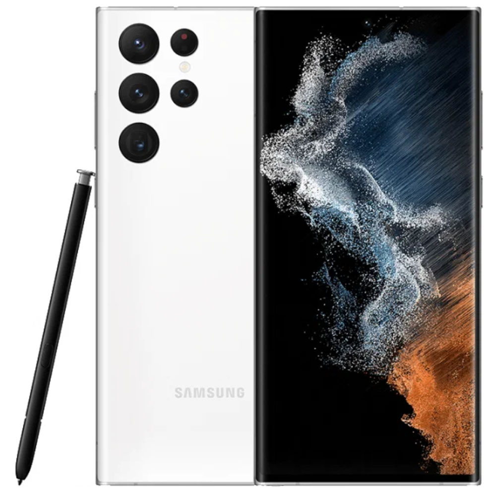 Samsung Galaxy S22 Ultra 5G 12/256GB, White (G908)