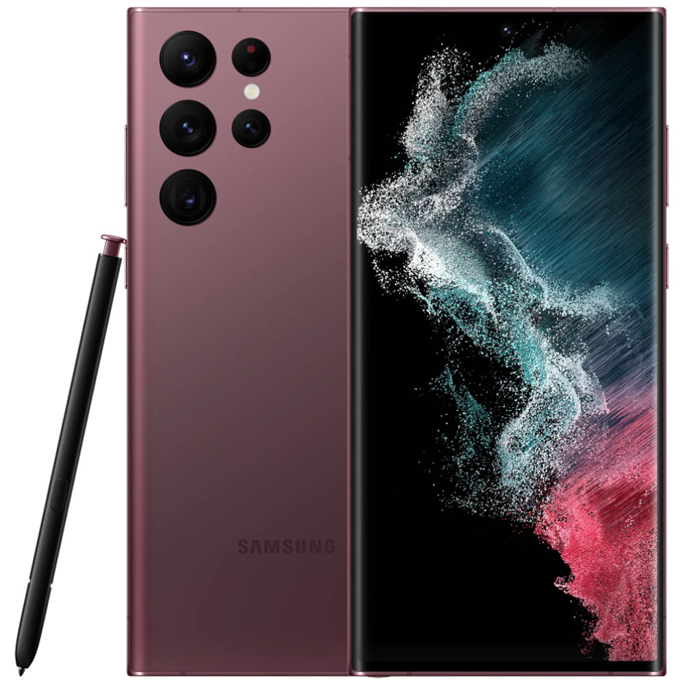 Samsung Galaxy S22 Ultra 5G 8/128GB, Burgundy (G908)