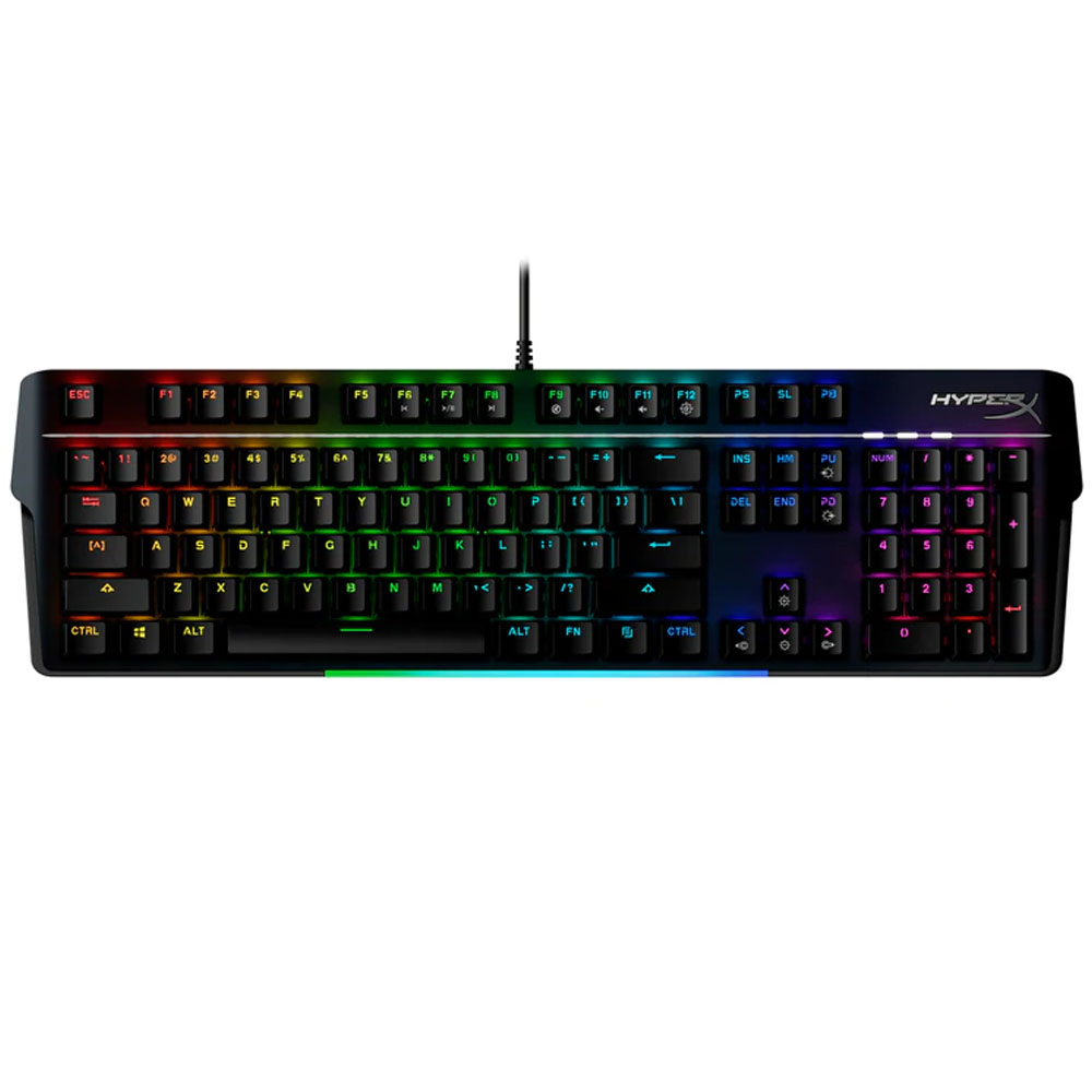 HyperX Alloy MKW100 Mechanical Gaming Keyboard, HX-Red (4P5E1AX#ACB)