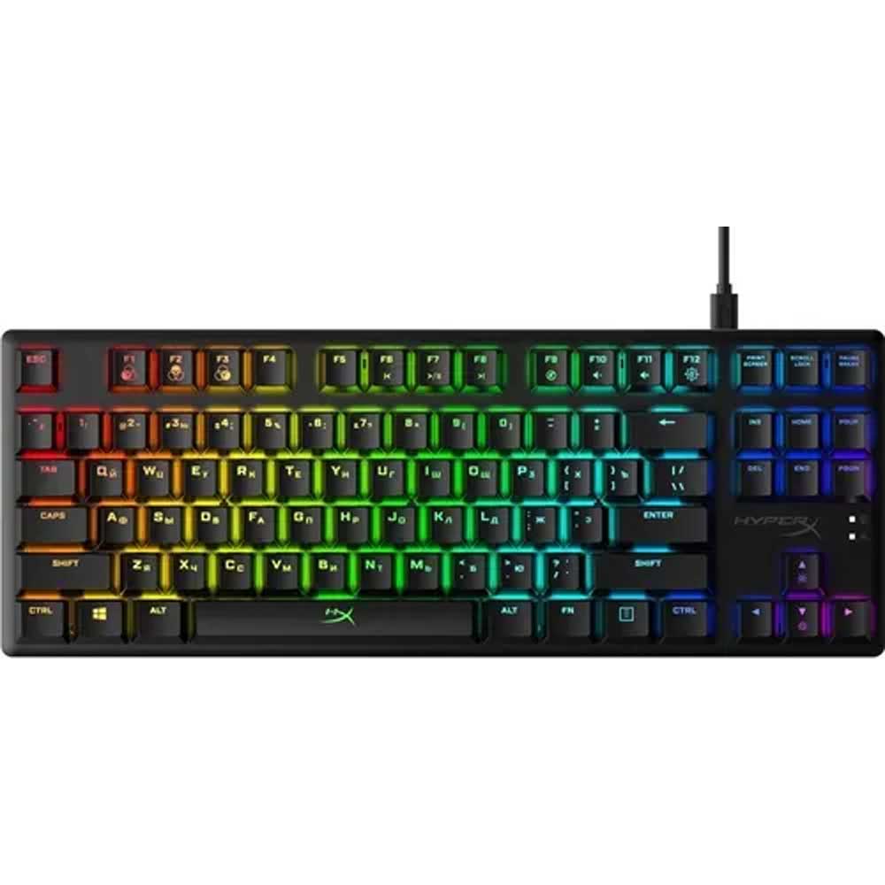 HyperX Alloy Origins Core Mechanical Gaming Keyboard (TKL), HX-Red - RU (HX-KB7RDX-RU)