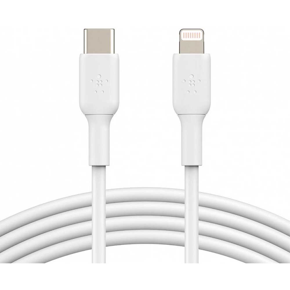 Cable Belkin CAA003BT1MWH USB-C to Lightning 1m White