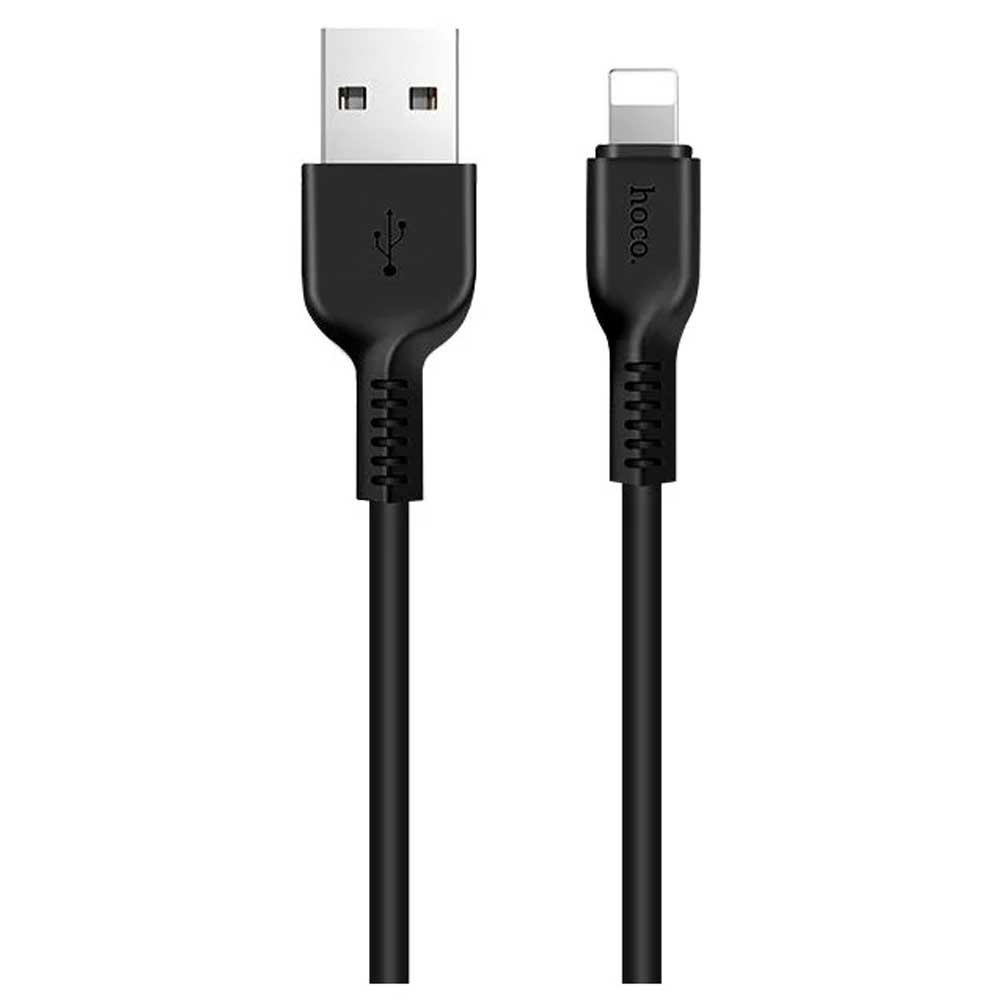 Hoco X13 Easy charged lightning charging cable,(L=1M)  black