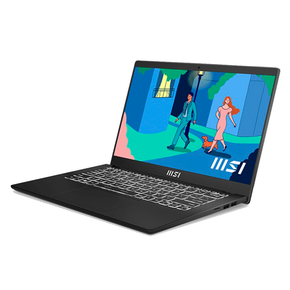 MSI Modern 14 C12M-207XUZ,14" Full HD IPS,i5-1235U,16GB DDR4,512GB SSD,Backlit,noDVD