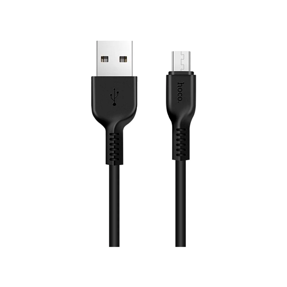Hoco X13 Easy charged micro charging cable(L=1M)  black