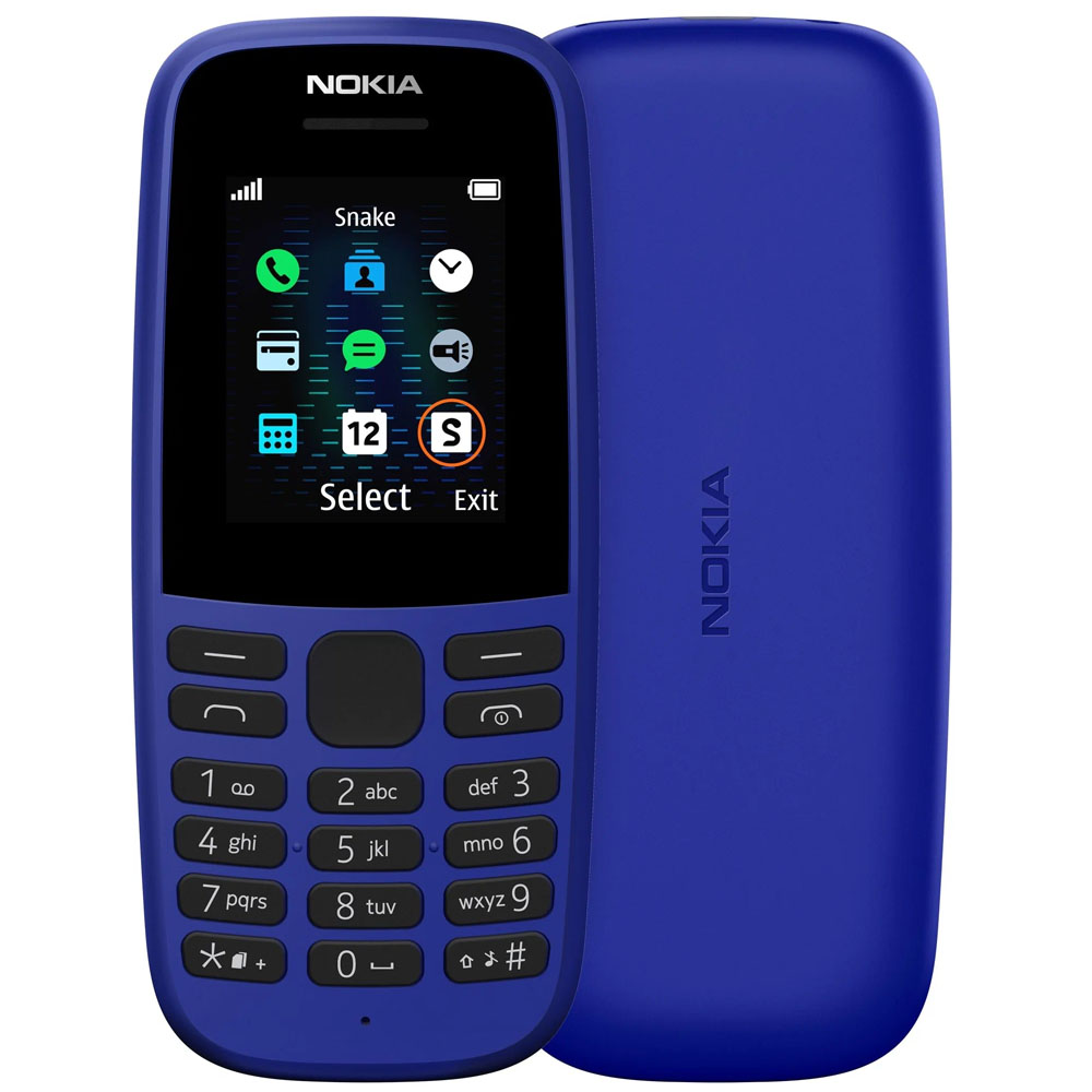 Nokia 105 Dual Sim Blue (GSM)