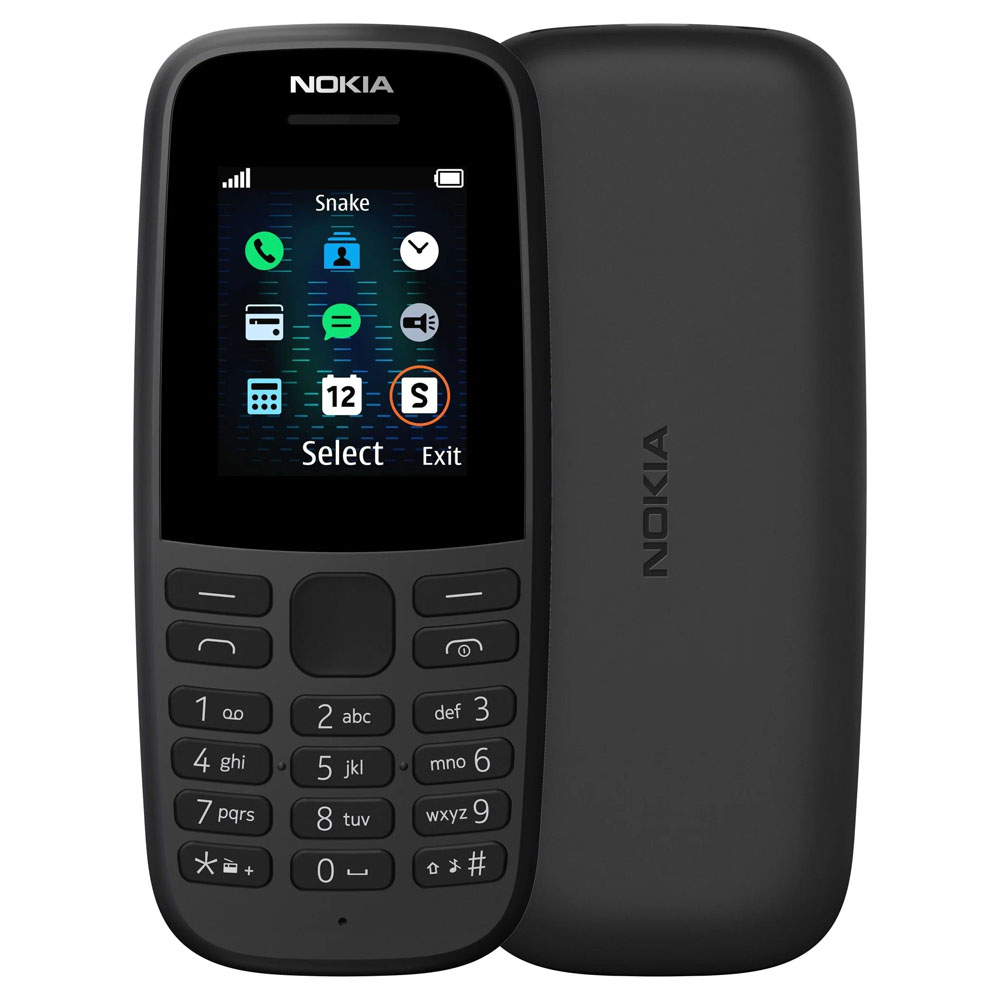 Nokia 105 Dual Sim Black (GSM)