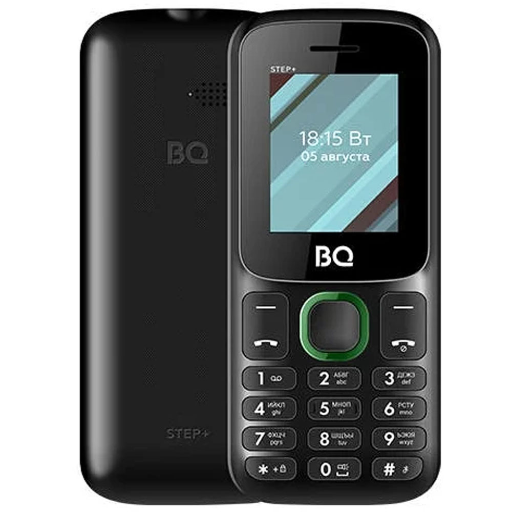 Телефоны, гаджеты, аксессуары :: BQ 1848 Step+ Black+Green