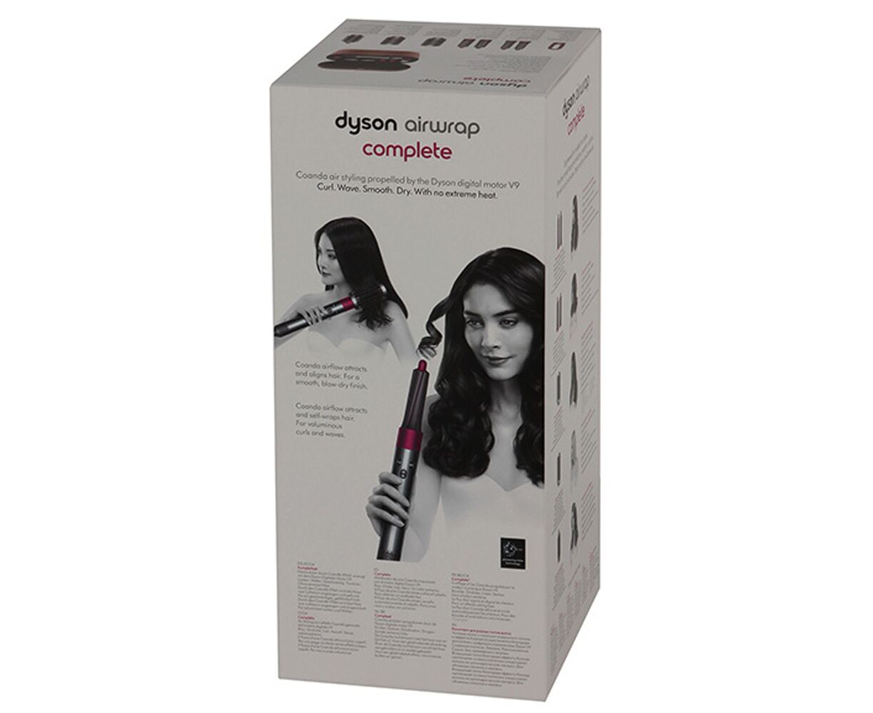 Купить стайлер для волос дайсон в москве. Фен-стайлер Dyson Airwrap complete. Фен-щетка Dyson hs01 Airwrap. Стайлер Dyson Airwrap hs01 complete. Мультистайлер Dyson Airwrap hs01.